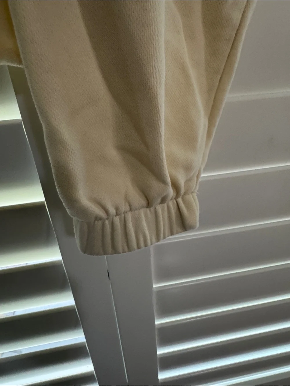 Nike Cream Crewneck Sweatshirt with Subtle Reflective Swoosh Circle